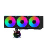 Lian-Li Hydroshift II LCD-C 360CL Liquid CPU Cooler, 2.1" IPS Display, 2600 RPM Fan Speed, 72 CFM Fan Airflow, 2500 RPM Pump Speed, Aluminum Alloy Radiator Material, Black | GHS2LCD36RB